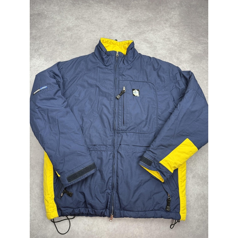 VTG Freshjive Jacket Mens Medium Hex Ripstop Full Zip Hood Streetwear Korea Made